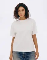 Tričko Organic Basics True Boxy Tee White