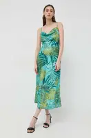 Šaty Guess AKILINA tyrkysová barva, maxi, W3GK85 WD8G2