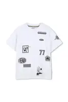 Dětské bavlněné tričko BOSS