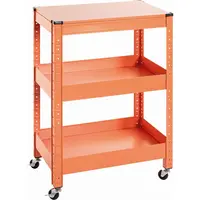 SERVÍROVACÍ VOZÍK, oranžová, 50/32/75 cm