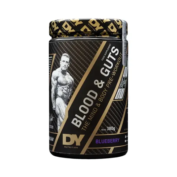 DY Nutrition Blood and Guts 380g - borůvka