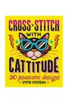 Knížka home & lifestyle Cross Stitch with Cattitude by Emma Congdon, English