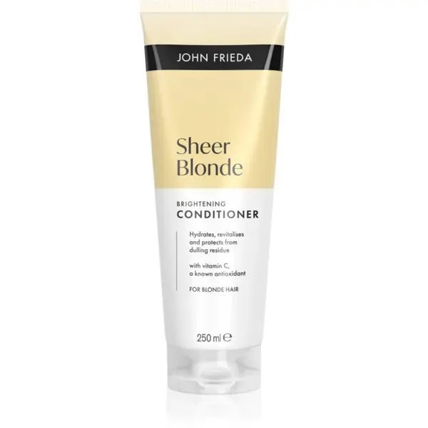 John Frieda Sheer Blonde Brightening Conditioner rozjasňující kondicionér pro blond vlasy 250 ml