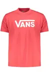 VANS pánské triko s krátkým rukávem červené