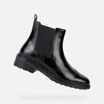 Černé dámské kotníkové boty Geox Walk Pleasure