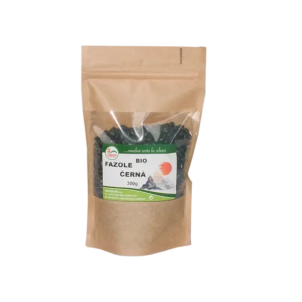 SUNFOOD Fazole černá BIO 300 g