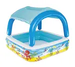 Bestway Dětský bazén 52192 se stříškou 140 x 140 x 114 cm
