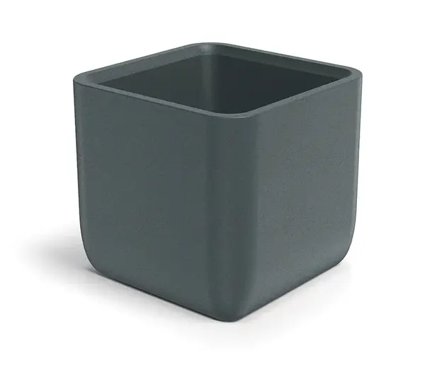 Ethick Květináč MOLTA CASE SQUARE 40 cm, grafit