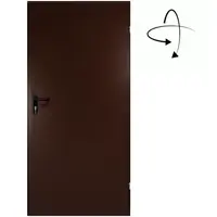 Technické dveře T43 70 hnědý