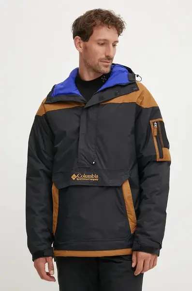 Sportovní bunda Columbia Challenger hnědá barva, 2090991