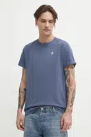 Bavlněné tričko G-Star tmavomodrá barva