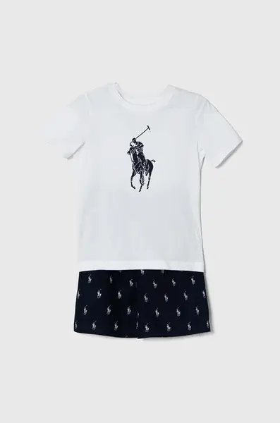 Dětské bavlněné pyžamo Polo Ralph Lauren