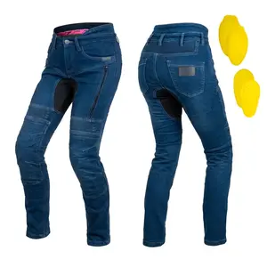 Dámské moto jeansy W-TEC Biterilla Eva Lady modrá XL