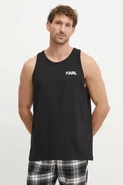 Bavlněné tričko Karl Lagerfeld