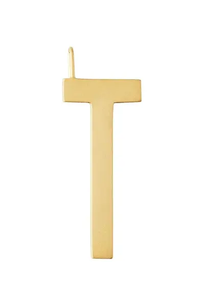 Pozlacený stříbrný přívěsek Design Letters 90201001T