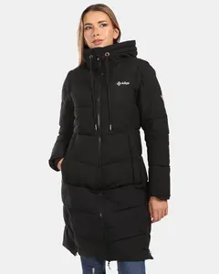 Dámský zateplený kabát kilpi sali-w černá 44