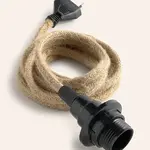 Kabel se zástrčkou ke svítidlu Calma House Cable E14 béžová barva