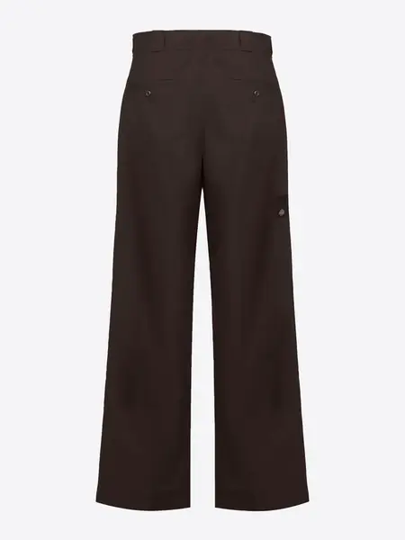 DICKIES Nohavice  tmavohnedá