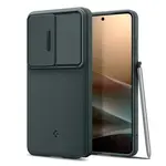 Spigen Optik Armor, Samsung Galaxy S26 Ultra, tmavě zelený