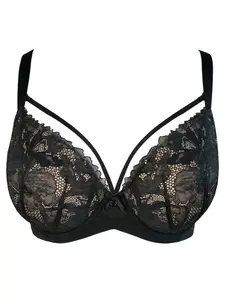 SugarShape Podprsenka 'Vienna Strappy'  čierna