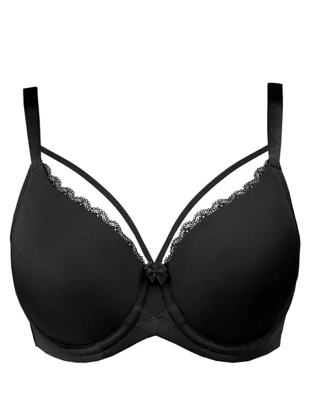 SugarShape Podprsenka 'Pure Conscious Strappy'  čierna