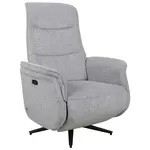 Cantus RELAXAČNÍ KŘESLO, kov, textil, šedá