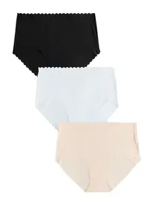 Next Nohavičky 'No VPL'  telová / čierna / biela