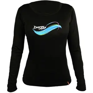 HAVEN ENERGY LONG Dámsky dres s dlhým rukávom, čierna, veľkosť