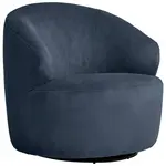 MID.YOU KŘESLO, textil, tmavě modrá