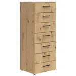 Carryhome KOMODA, dub artisan, 45/115/40 cm