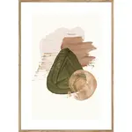 Monee TIŠTĚNÉ OBRAZY NA PLÁTNĚ, abstraktní, 51,2/71,2 cm