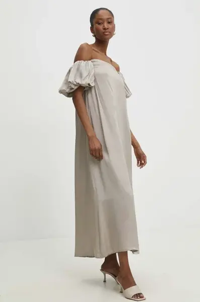 Šaty Answear.LAB béžová barva, mini