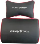 DXRACER Sada polštářků NR černo-červený série P