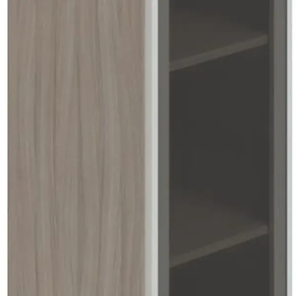 LENZA Skříň WELS dveře - sklo, 39,9x42,5x119,5 cm, pravé