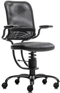 Balanční kancelařská židle SpinaliS ERGONOMIC černá R904