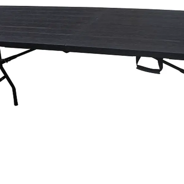 AUTRONIC zahradní stůl AZ-K1003 BK černý, skládací