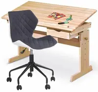 HALMAR Sestava - Stůl JULIA + Židle MATRIX šedá