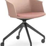 LD SEATING Konferenční židle WAVE 030, F95-BL, černý kříž