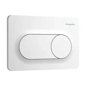Hansgrohe iFrame Original S ovládacie tlačidlo plast matná biela mat 66002700