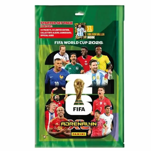 FIFA World Cup 2026 - starter pack - fotbalové karty