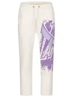 Tapout Nohavice  fialová / biela