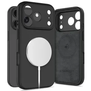 Tech-Protect Silicone MagSafe, iPhone 17 Pro Max, černý