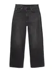Pull&Bear Džínsy  čierny denim