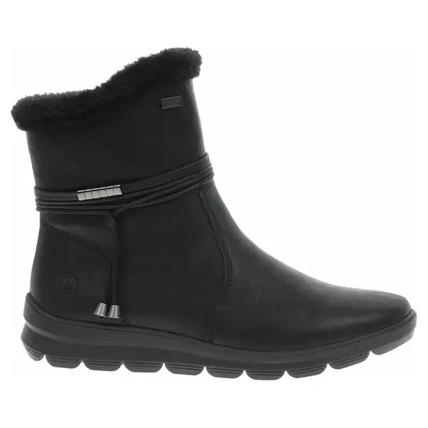 Dámské polokozačky Rieker Z0070-00 schwarz 38