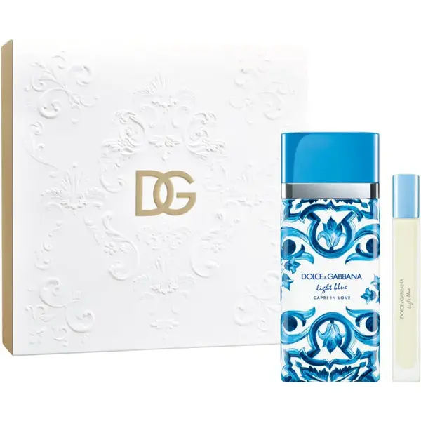 Dolce&Gabbana Light Blue Capri In Love Gift Set dárková sada pro ženy