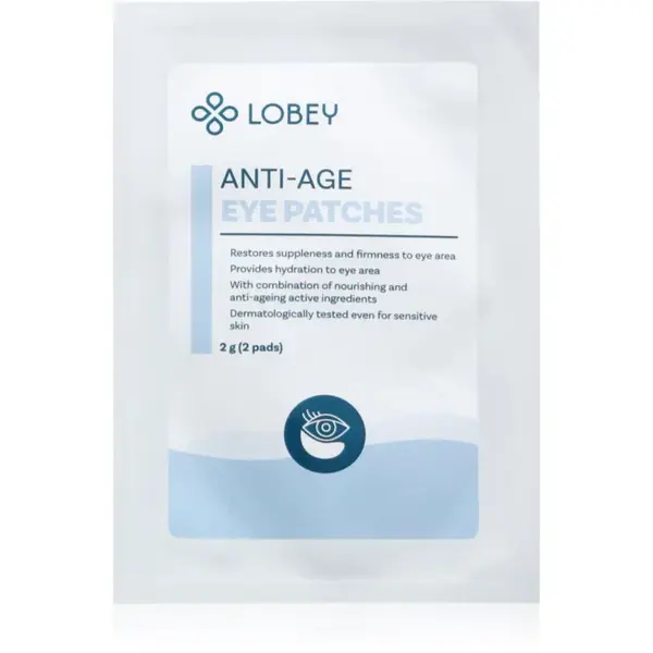 Lobey Skin Care Anti-Age Eye Patches hydrogélová maska na očné okolie 2 g