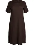Zizzi Šaty 'Vtalia'  čokoládová