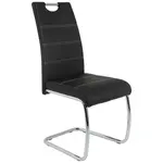 Carryhome HOUPACÍ ŽIDLE, černá