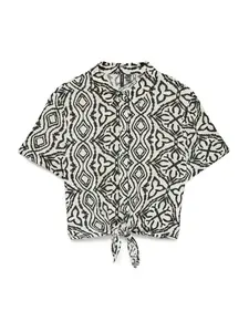 VERO MODA Blúzka 'VMMENNY'  nebielená / čierna