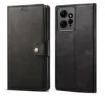 Lenuo Leather flipové pouzdro pro Xiaomi Redmi Note 12 černá